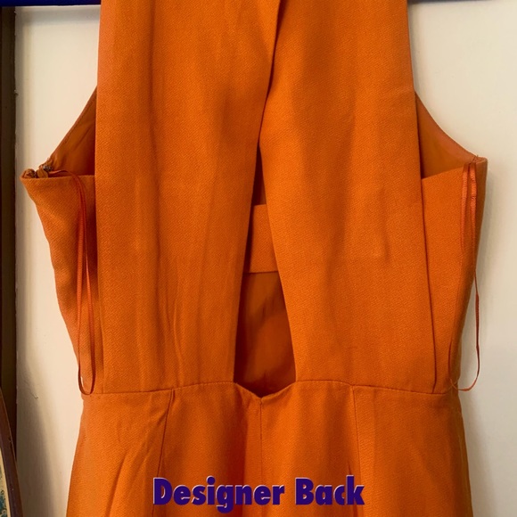 🤩 MANGO Dress in Dull Orange Colour 🍊 - Picture 8 of 14